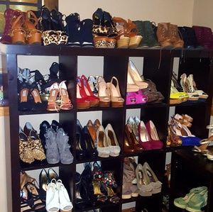 * HEELS AND PLATFORMS* Come check out my closet!